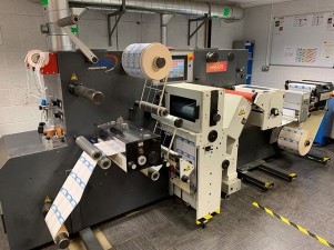 Flexo and label printing machine